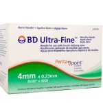 AGUJAS BD 4 MM X 100 UNID