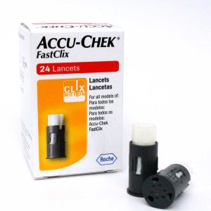 LANCETAS ACCU-CHEK FASTCLIX x 24 UNIDADES