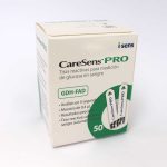 TIRAS DE GLICEMIA CARESENS PRO X 50 UNIDADES