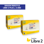 PROMOCION FREESTYLE LIBRE SENSOR 2 PLUS X 2 UND